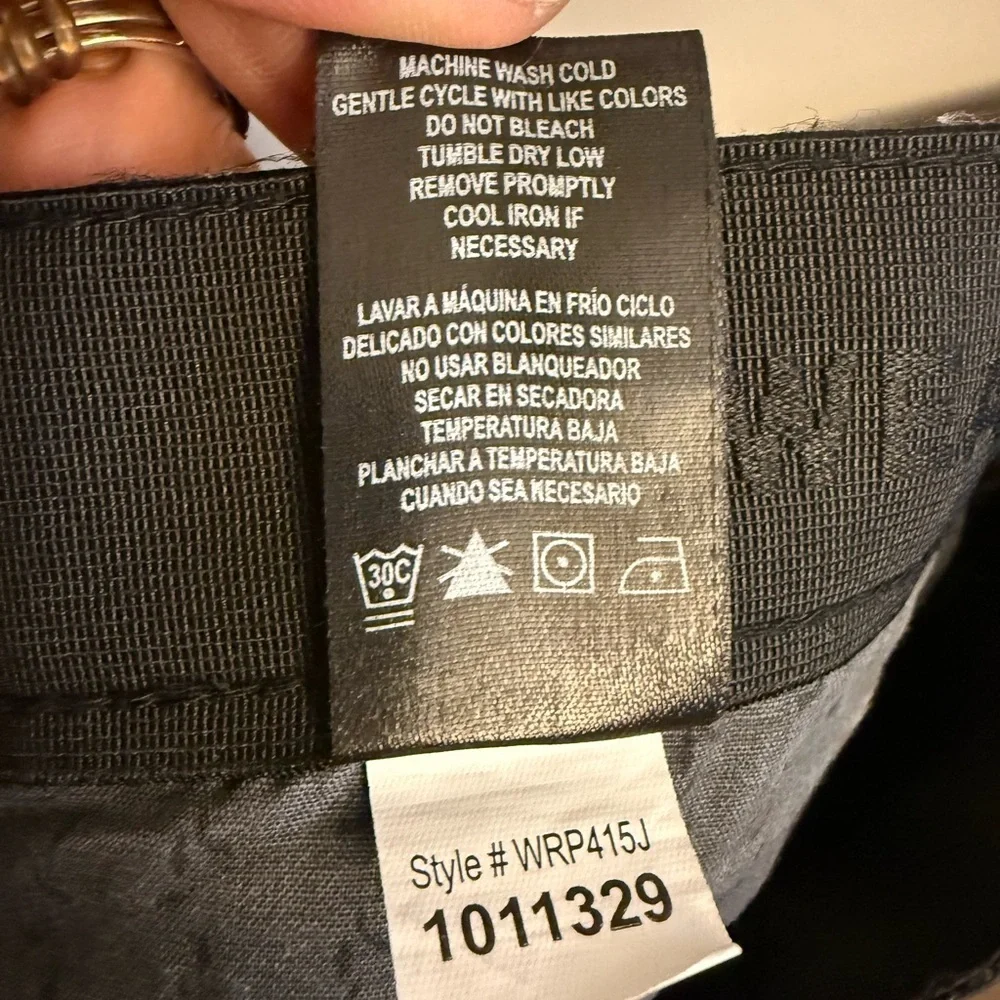 Weatherproof “Made for Adventure” black pants